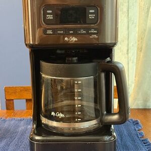 Mr. Coffee Programmable 14 cup Black Coffee Maker
